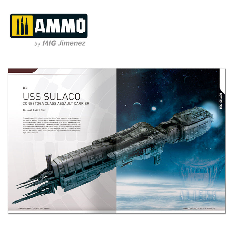 Gravity 2.0 - Sci Fi Modelling Perfect Guide. 1980's - Heroes - Hobby Sense