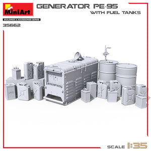 1/35 Generator PE-95 With Fuel Tanks - Hobby Sense