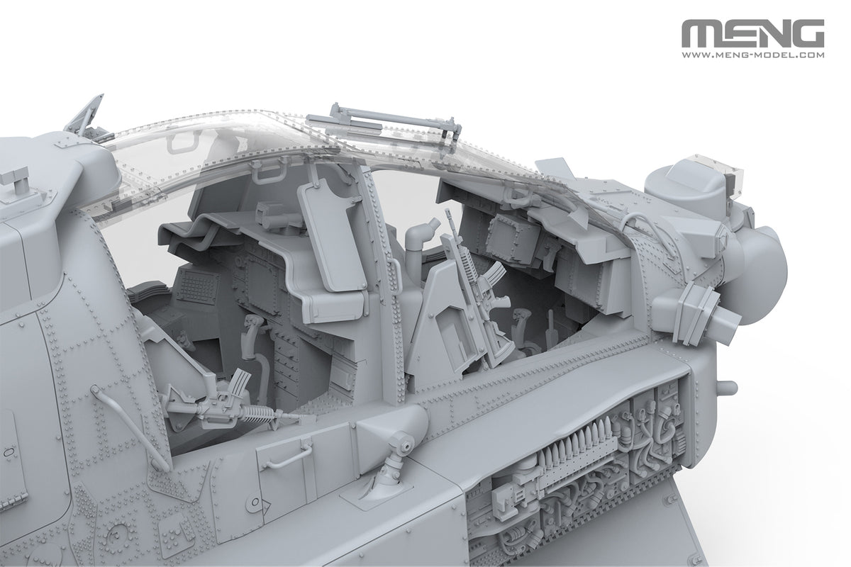 1/35 AH64D Saraf Heavy Attack Helicopter (Israeli Air Force) - Hobby Sense