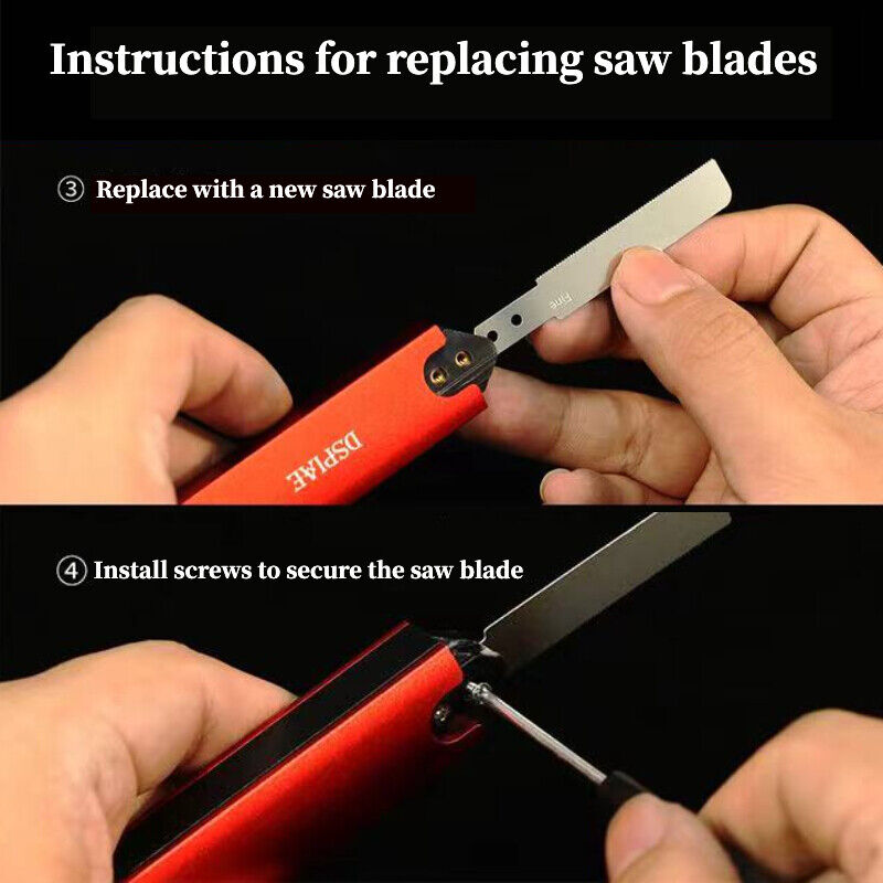 Dspiae Aluminium Hand Saw - Hobby Sense