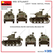 1/35 M3 Stuart Light Tank, Initial Prod. - Hobby Sense