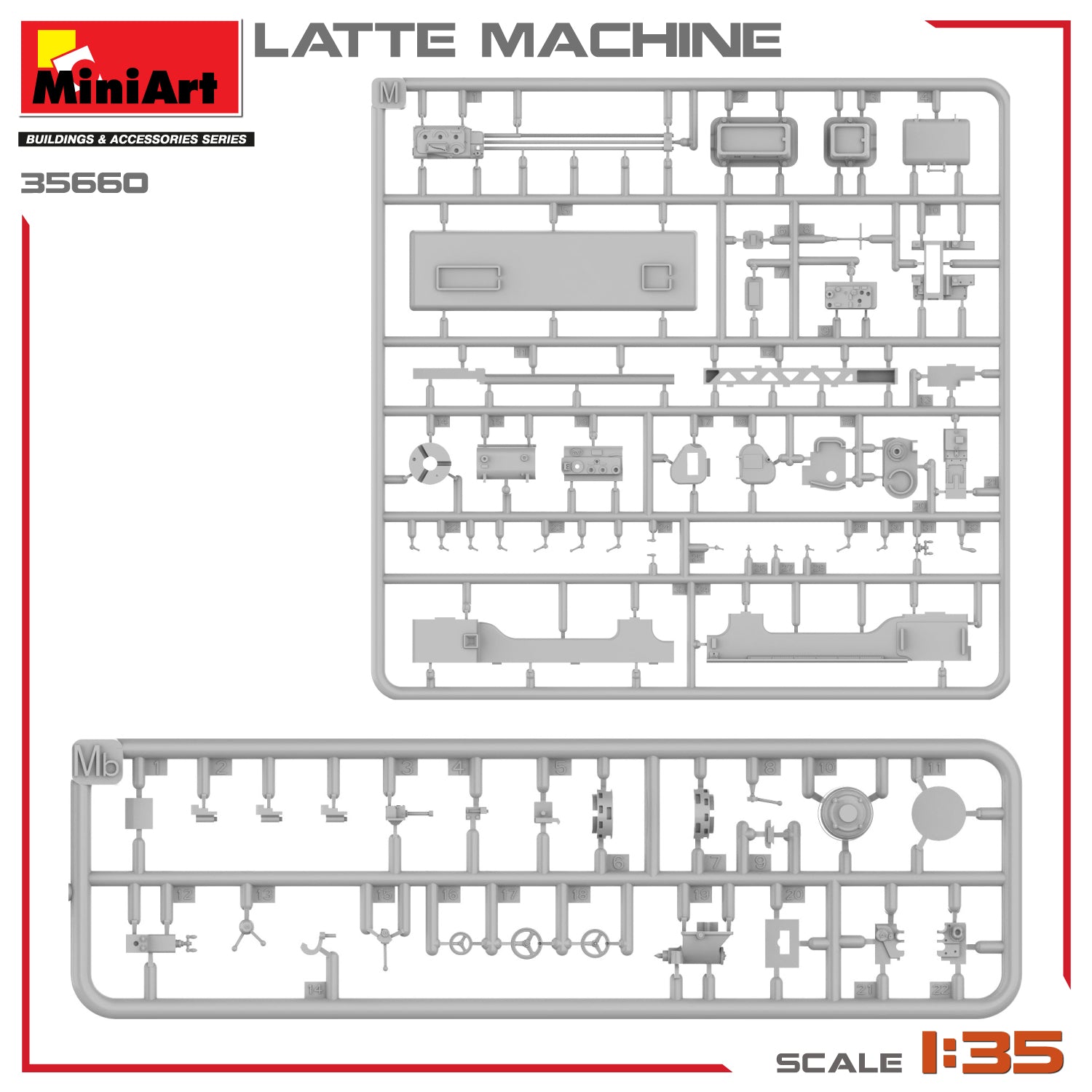 1/35 Lathe Machine - Hobby Sense