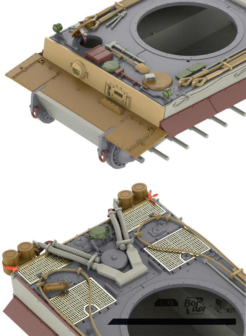 1/72 Tiger I Early Sd.Kfz. 181 Pz.Kpfw. VI Ausf. E Early Production (Battle of Kursk) - Hobby Sense