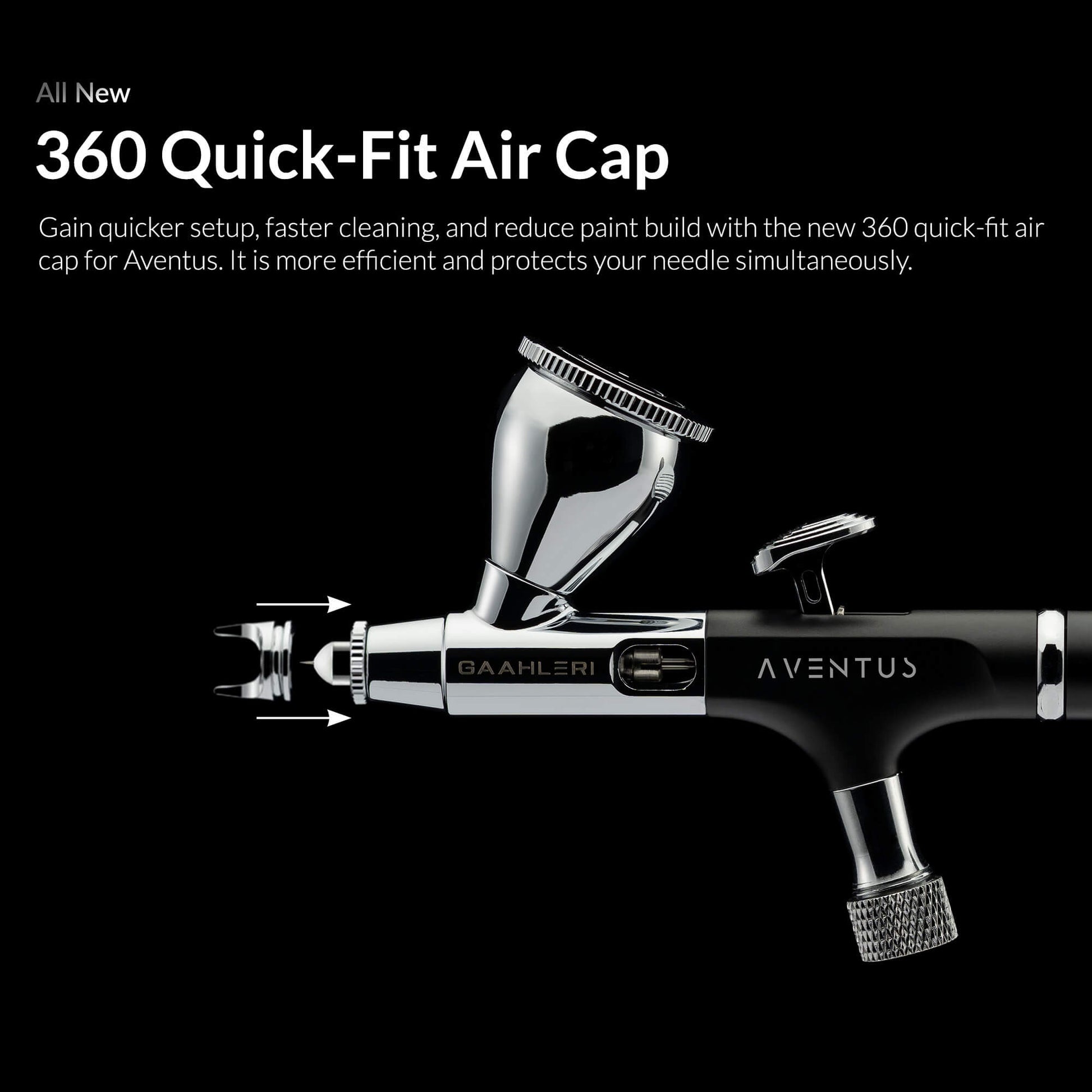 Gaahleri Aventus Black Aurora Airbrush - Hobby Sense
