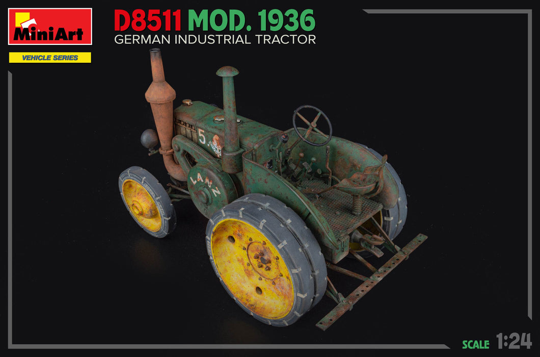 1/24 German Industrial Tractor D8511 MOD. 1936 - Hobby Sense