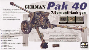 1/35 German PaK 40 7.5cm Anti-Tank Gun - Hobby Sense