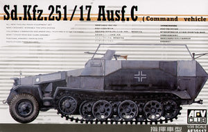 1/35 Sd.Kfz. 251/17 Ausf. C, Command vehicle - Hobby Sense