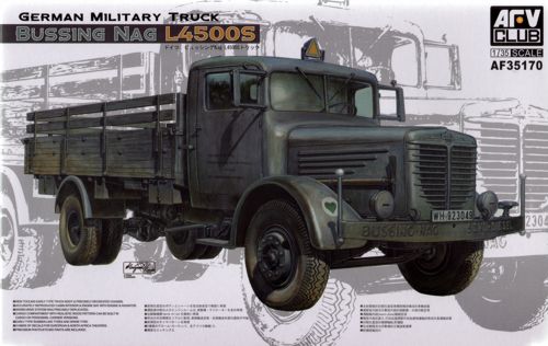 1/35 German Military Truck Bussing Nag L4500S - Hobby Sense