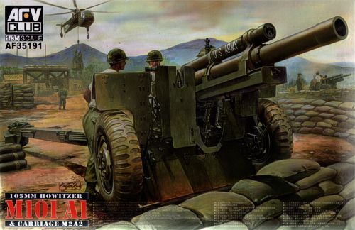 1/35 105mm Howitzer M101A1 on Carriage M2A2 - Hobby Sense