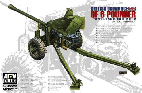 1/35 British Ordnance QF 6-Pounder Anti-Tank Gun Mk.IV - Hobby Sense