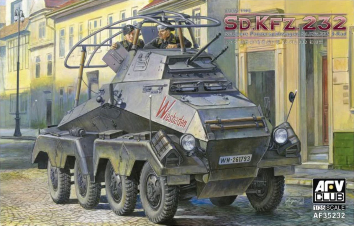 1/35 Early Type Sd.Kfz.232 Schwere Panzerspahwagen Sd.Kfz.232 8-Rad - Hobby Sense
