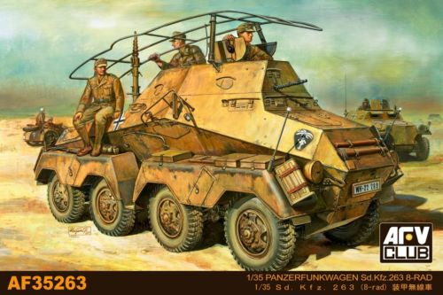 1/35 Sd.Kfz.263 Schwerer Panzerfunkwagen Sd.Kfz.263 8-Rad - Hobby Sense