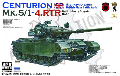 1/35 British MBT Centurion MK.5/1-4.RTR, Berlin Infantry Brigade - Hobby Sense