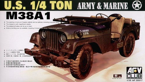 1/35 US ¼ Ton M38A1 Army & Marine - Hobby Sense