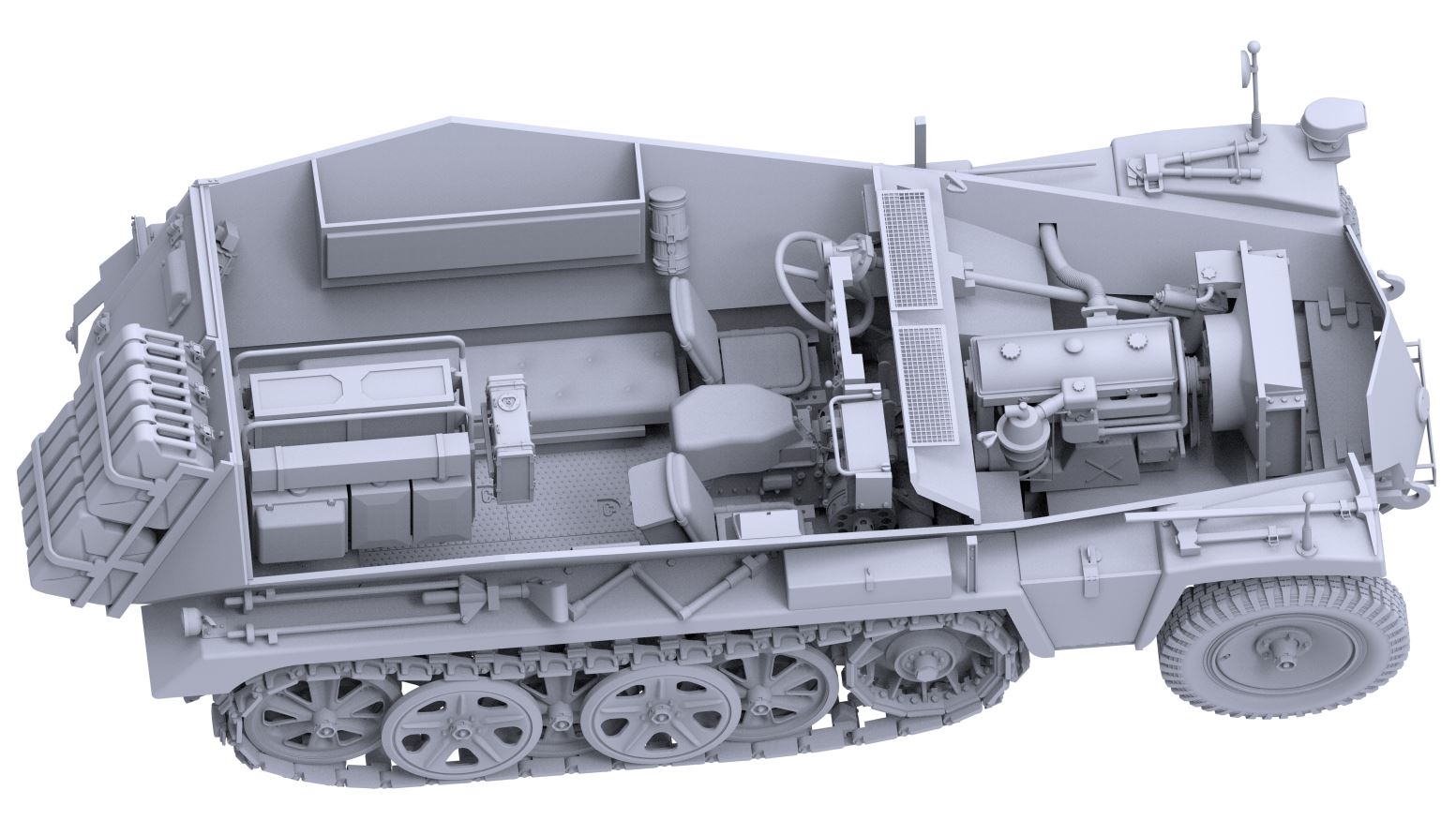 Das Werk 1/16 Sd.Kfz. 250/3 Ausf. A