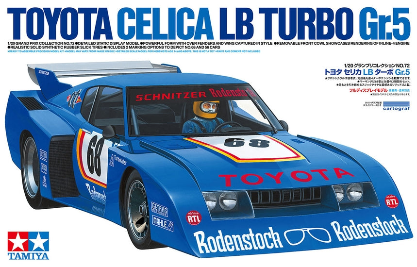 1/20 Toyota Celica LB Turbo Gr.5 - Hobby Sense