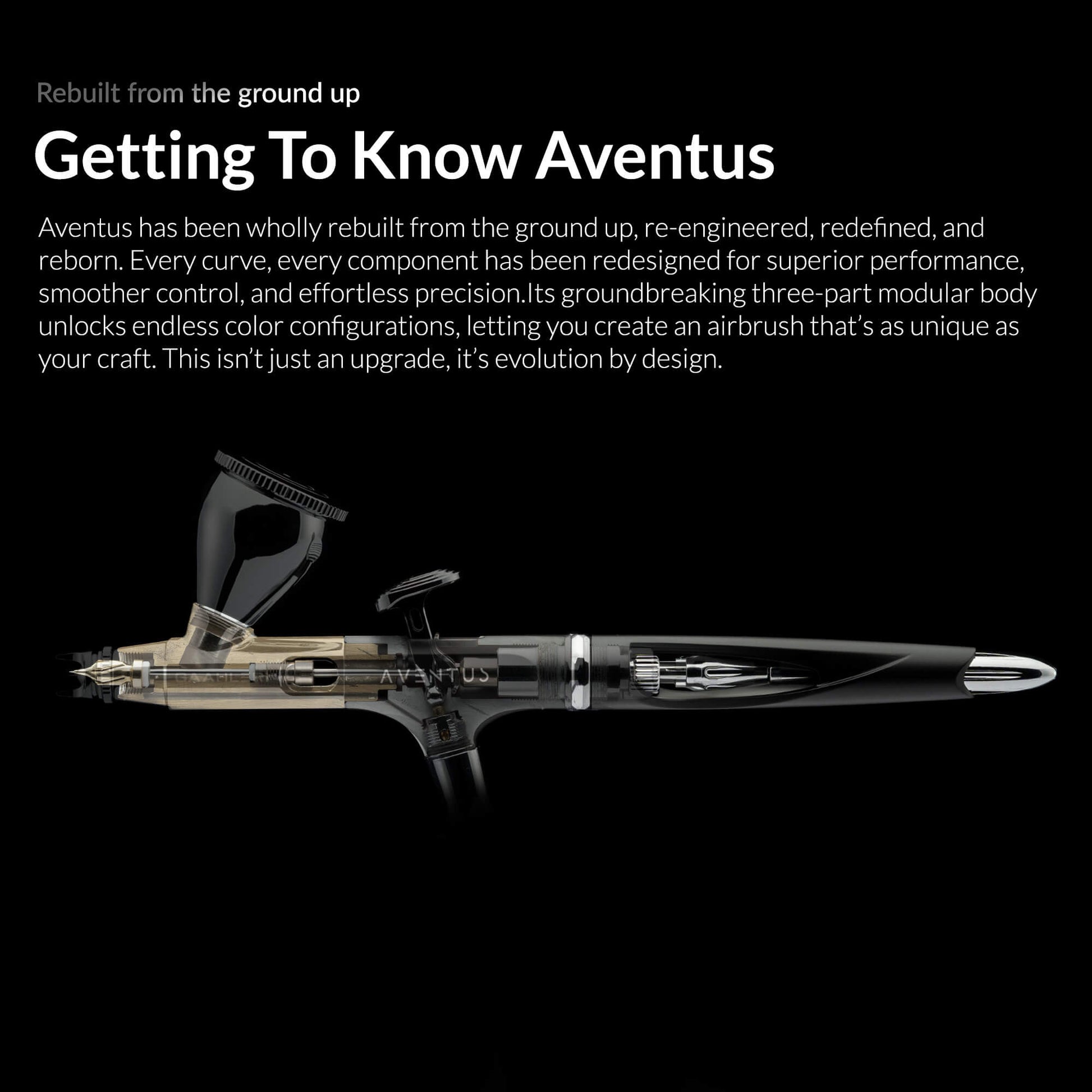 Gaahleri Aventus Black Aurora Airbrush - Hobby Sense