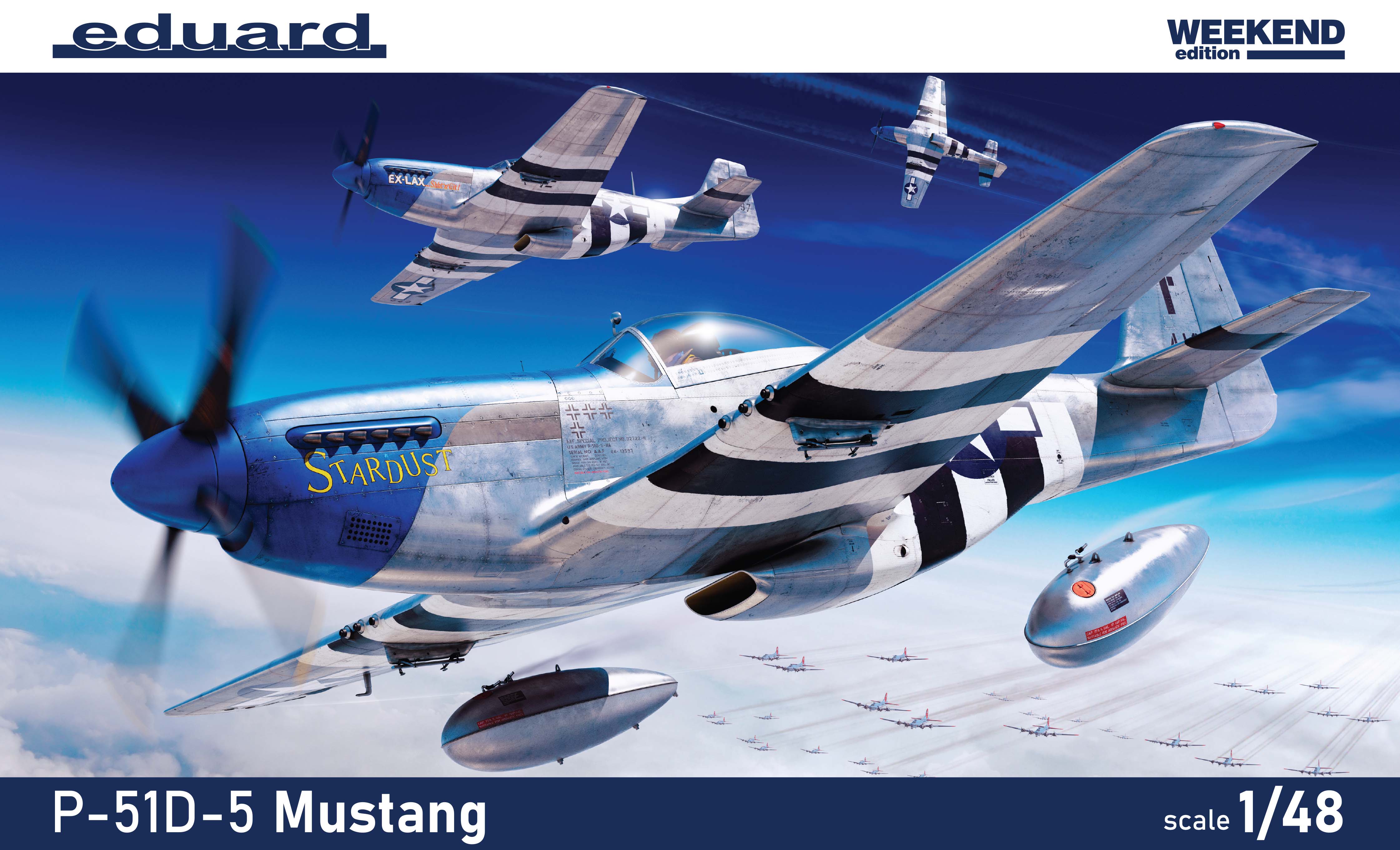 1/48 P51D-5 Mustang, Weekend Edition - Hobby Sense