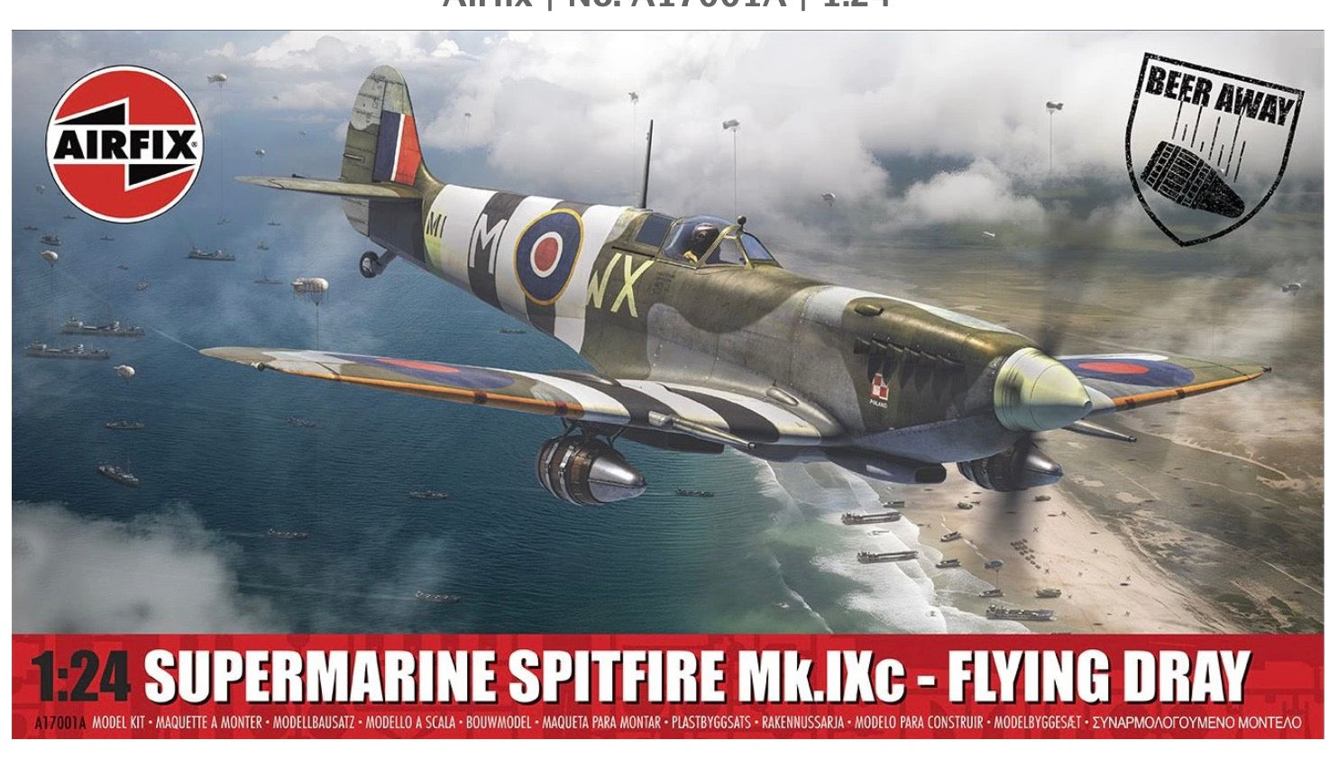 1/24 Supermarine Spitfire Mk.IXc - Flying Dray