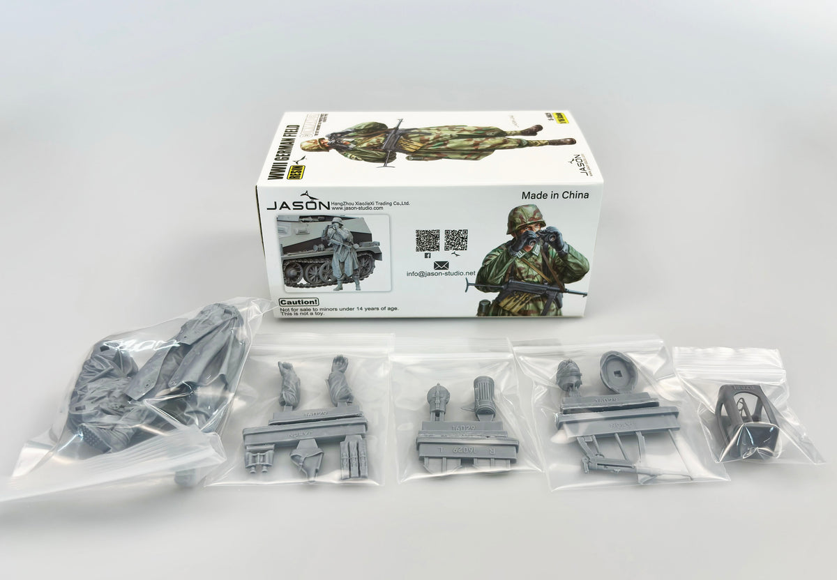 1/16  WWII German Field Commander. Resin - Hobby Sense