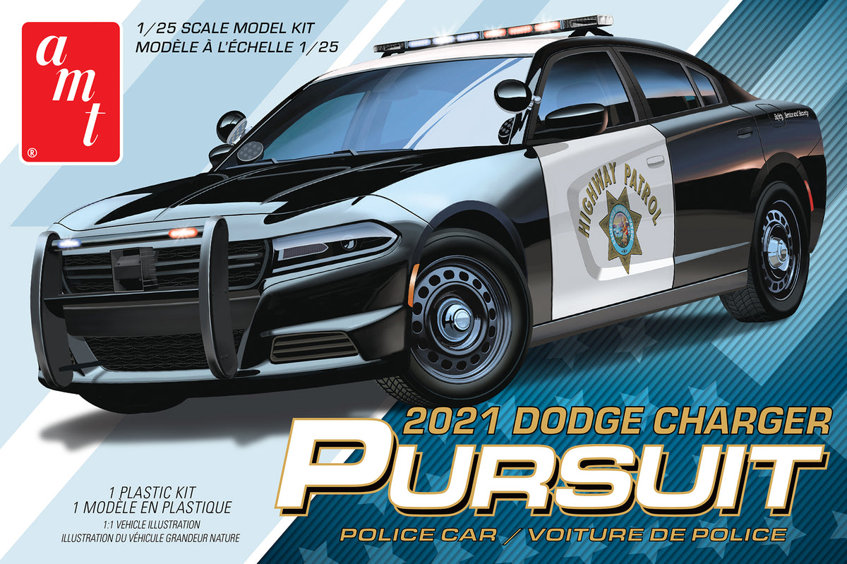 1/25 2021 Dodge Charger Pursuit Police Car - Hobby Sense