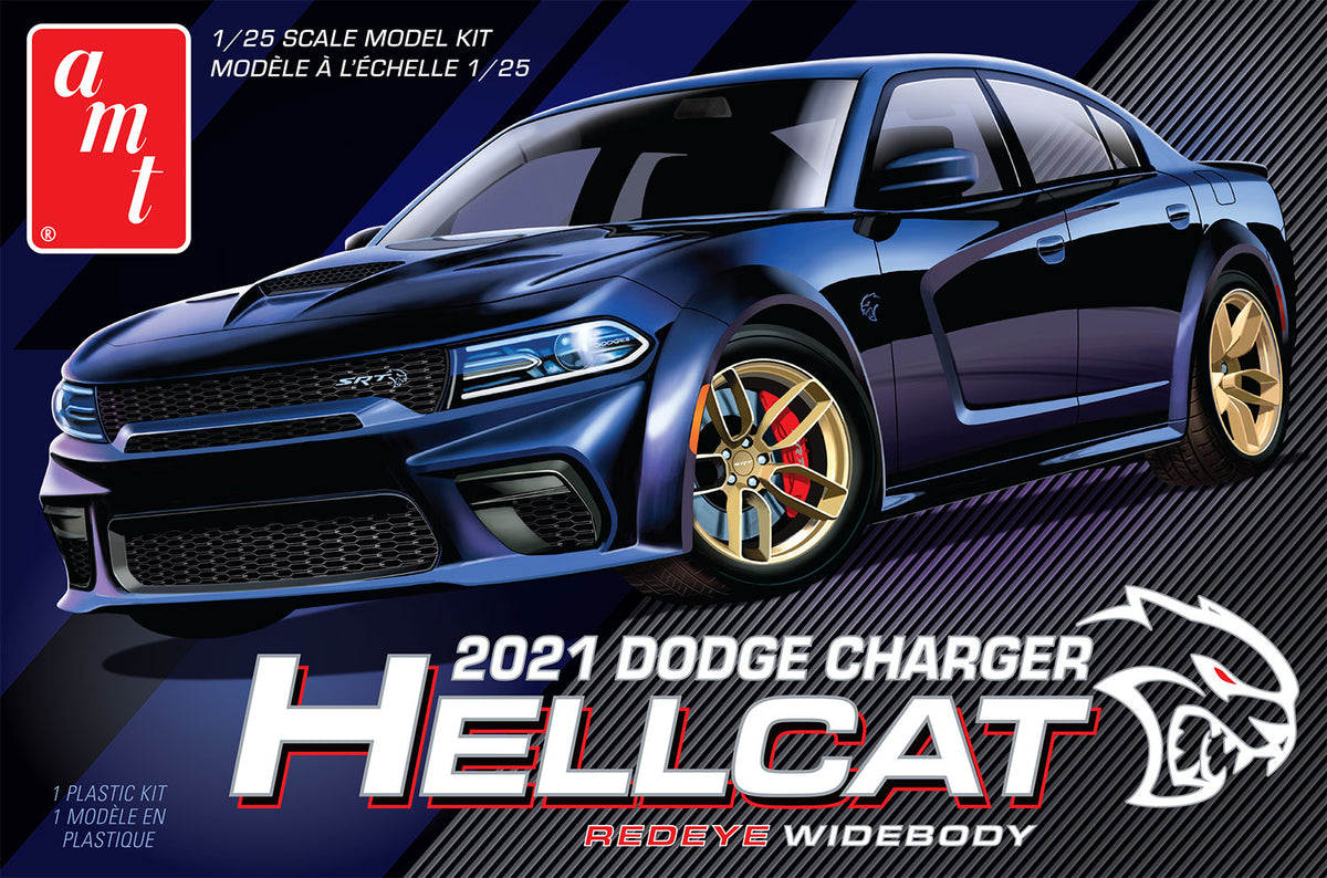 AMT 1/25 2021 Dodge Charger Hellcat Redeye Widebody - Hobby Sense