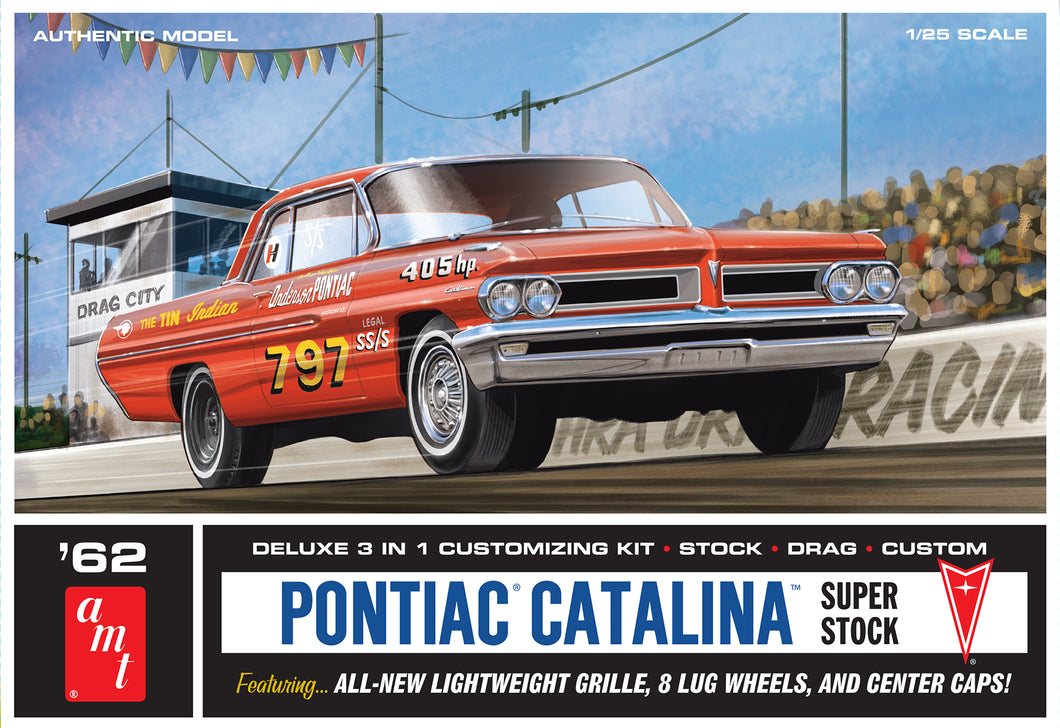 1/25 1962 Pontiac Catalina Super Stock - Hobby Sense