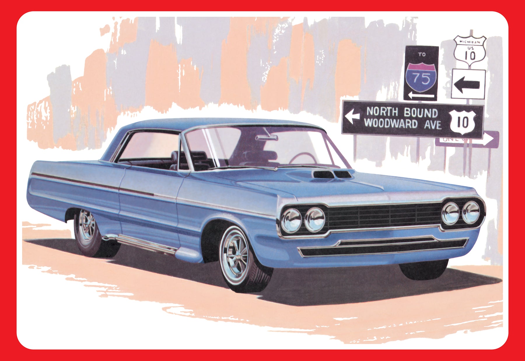 1/25 1964 Chevrolet Impala Super Street Rod - Hobby Sense