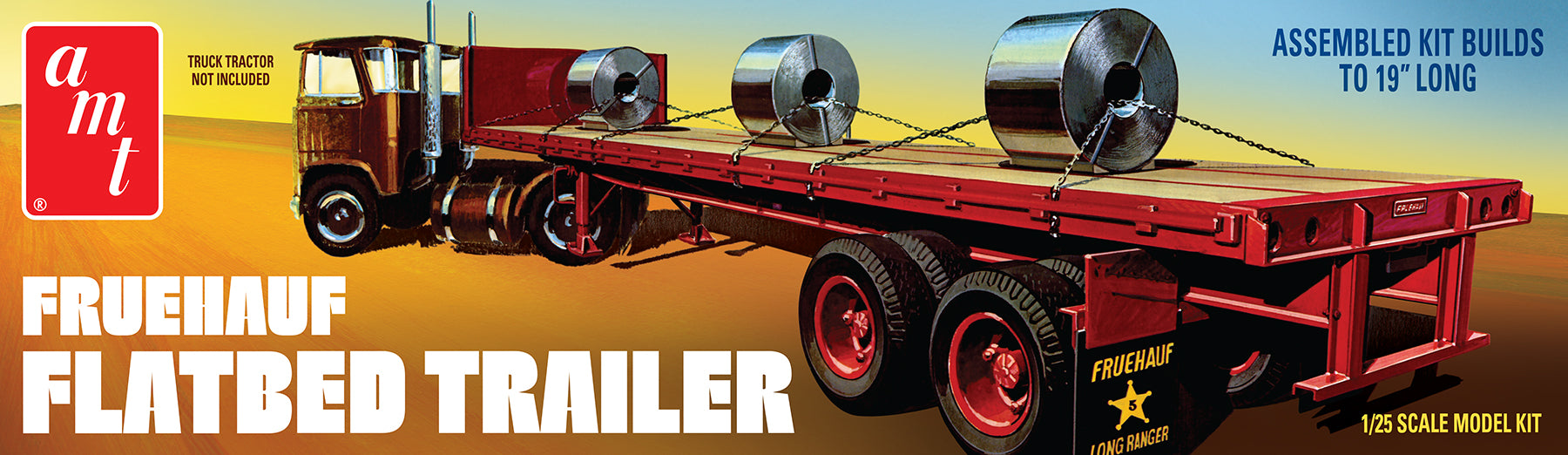 1/25 Fruehauf Flatbed Trailer - Hobby Sense