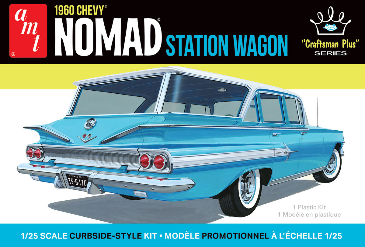 AMT 1/25 1960 Chevy Nomad Station Wagon - Hobby Sense