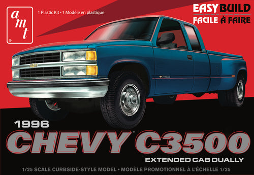 1/25 1996 Chevy C3500 Extended Cab Dually Pickup Truck - Hobby Sense