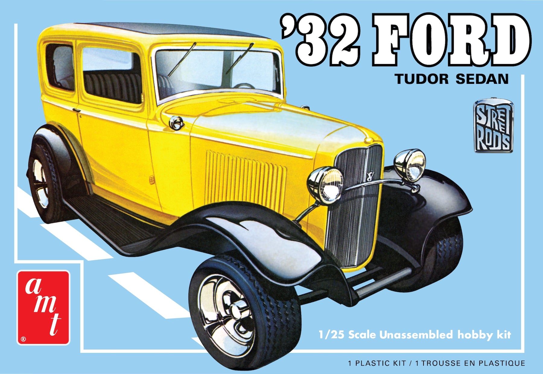 AMT 1/25 1932 Ford Tudor Sedan Street Rod - Hobby Sense