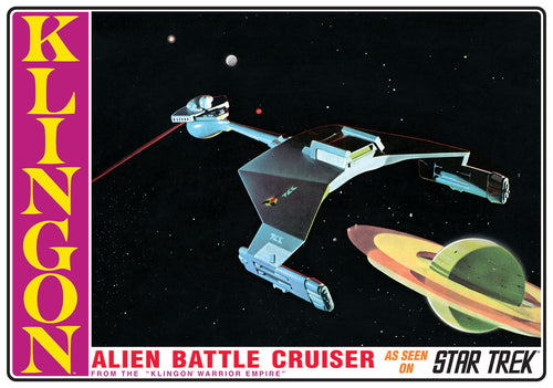 1/650 Star Trek Klingon Warrior Empire Alien Battle Cruiser - Hobby Sense
