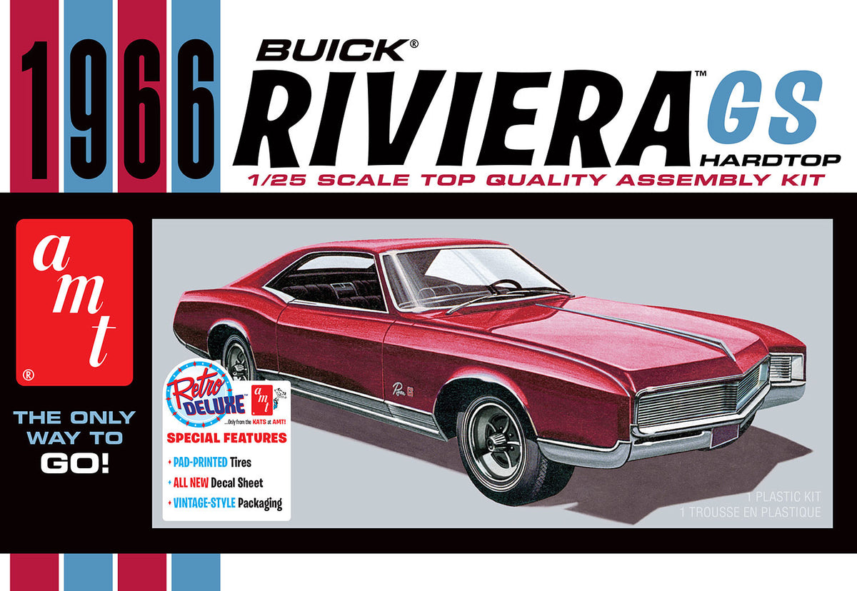 1/25 1966 Buick Riviera GS Hardtop - Hobby Sense