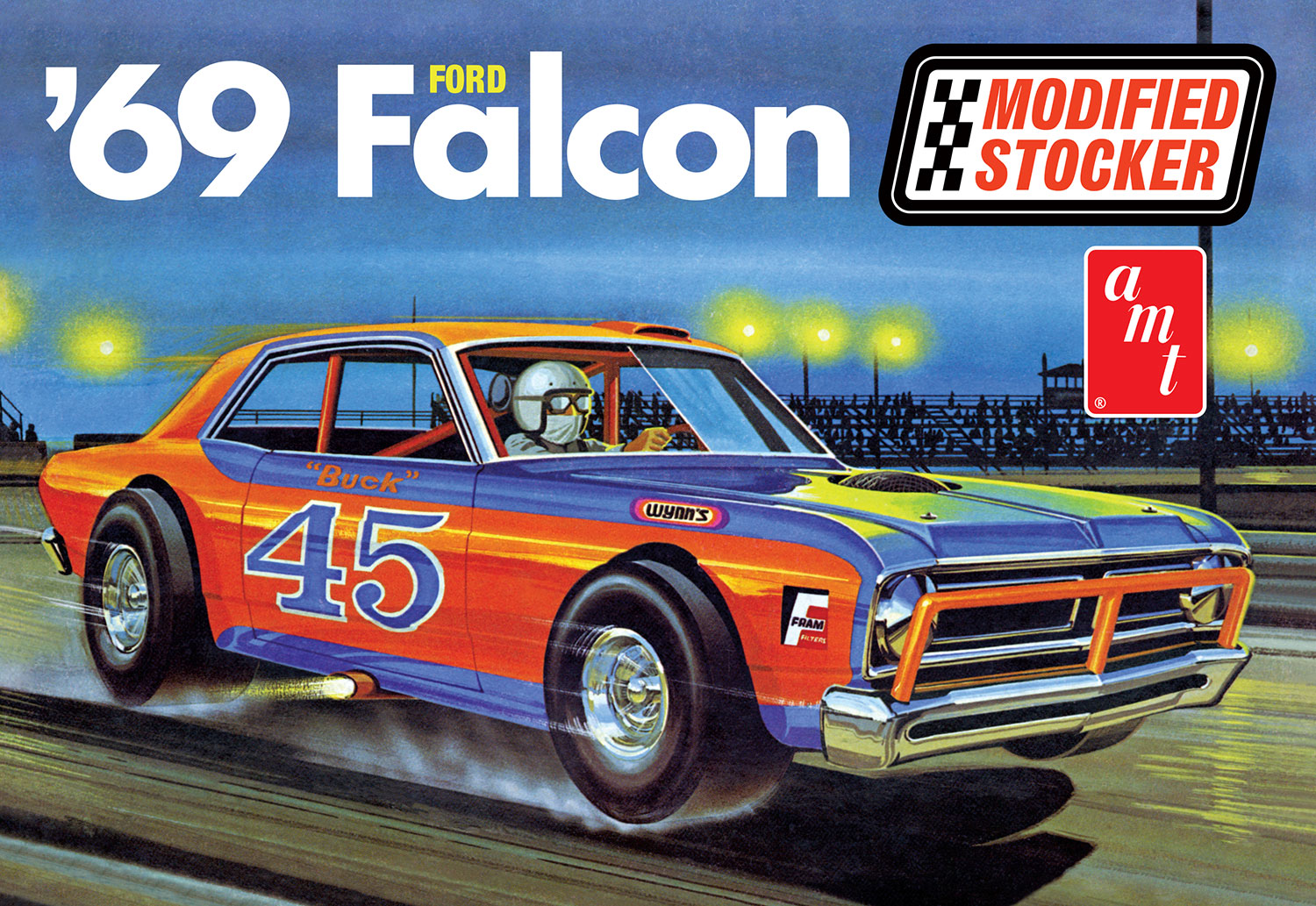 1/25 1969 Ford Falcon Modified Stocker Race Car - Hobby Sense