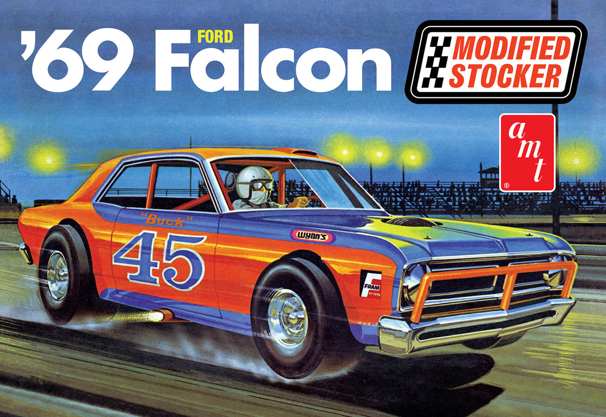 1/25 1969 Ford Falcon Modified Stocker Race Car - Hobby Sense