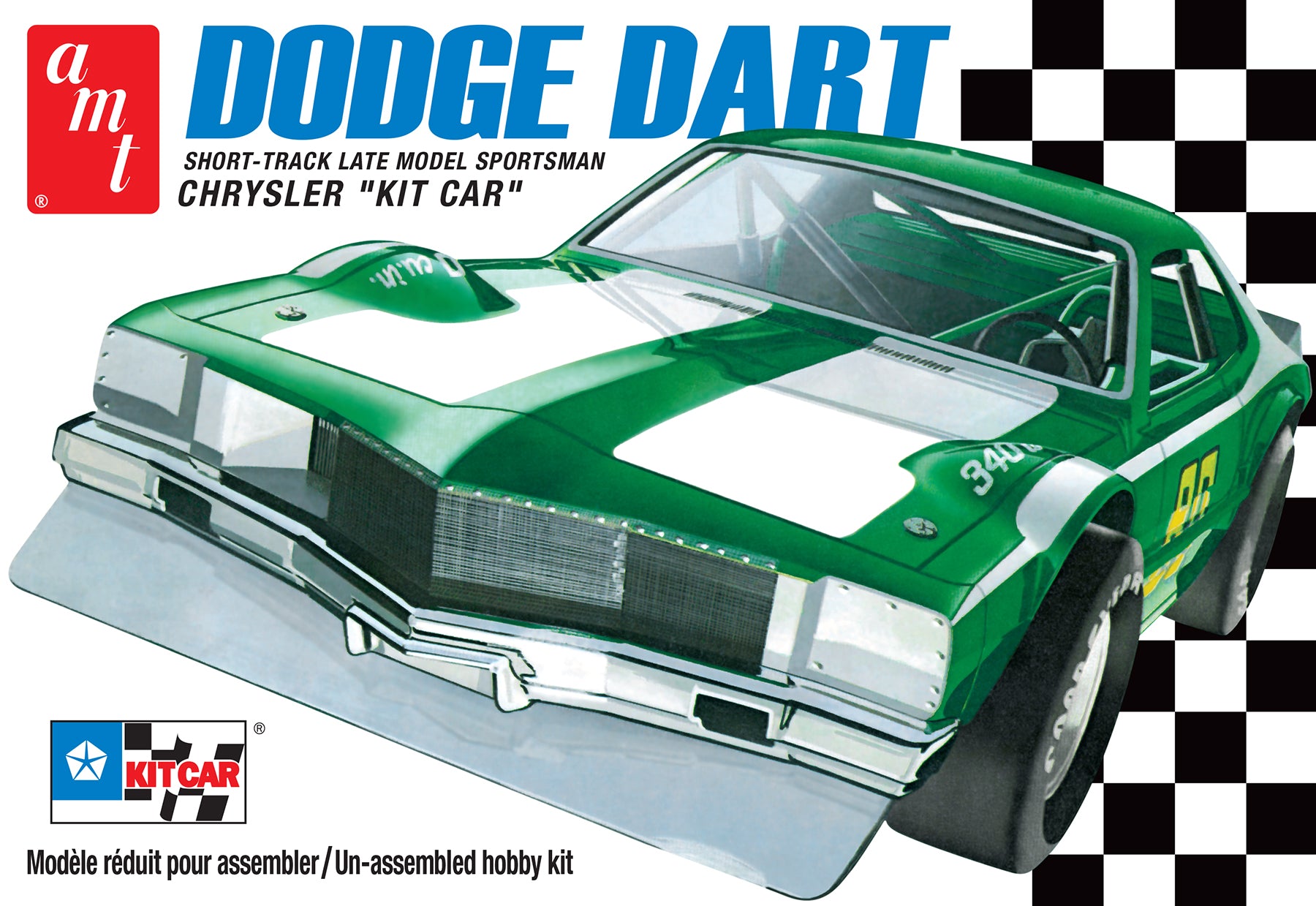 1/25 Dodge Dart Short-Track Late Model Sportsman Chrysler Kit Car - Hobby Sense