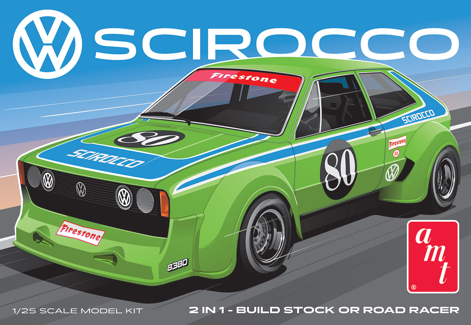1/25 VW Scirocco T/A Champ Car (2 in 1) - Hobby Sense