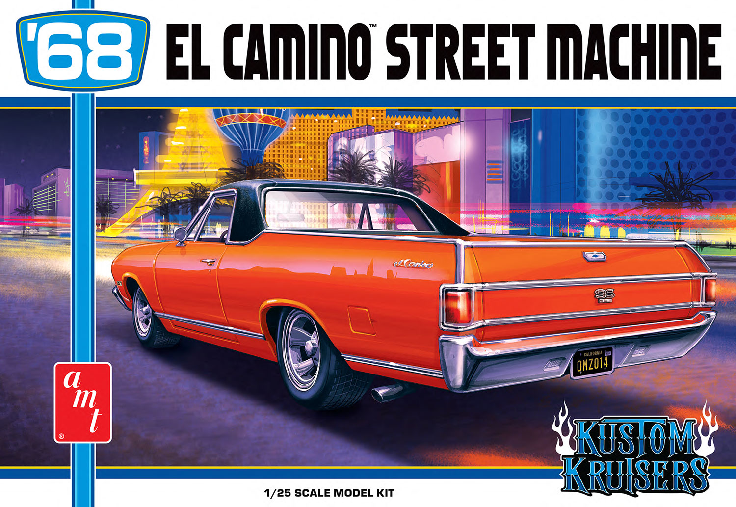 1/25 1968 Chevy El Camino Street Machine - Hobby Sense