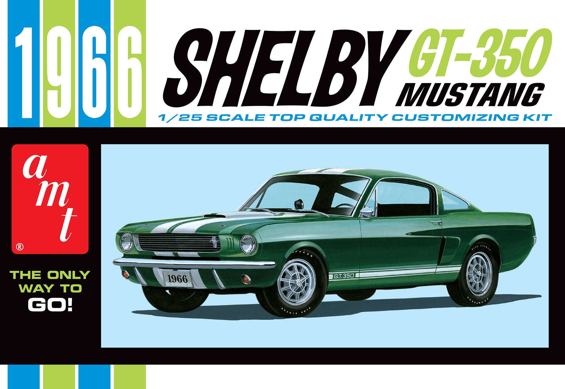 1/25 1966 Shelby Mustang GT350 Car - Hobby Sense