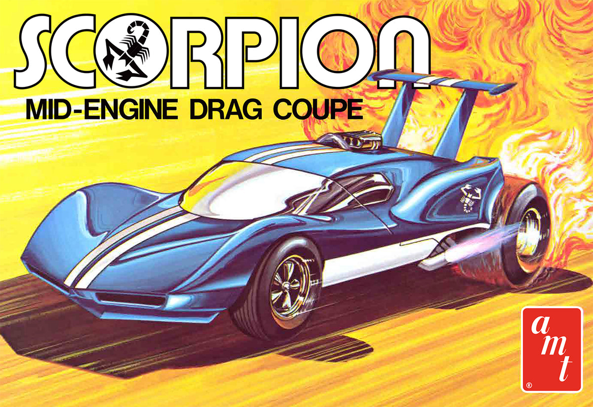 1/25 Scorpion Mid-Engine Drag Coupe - Hobby Sense