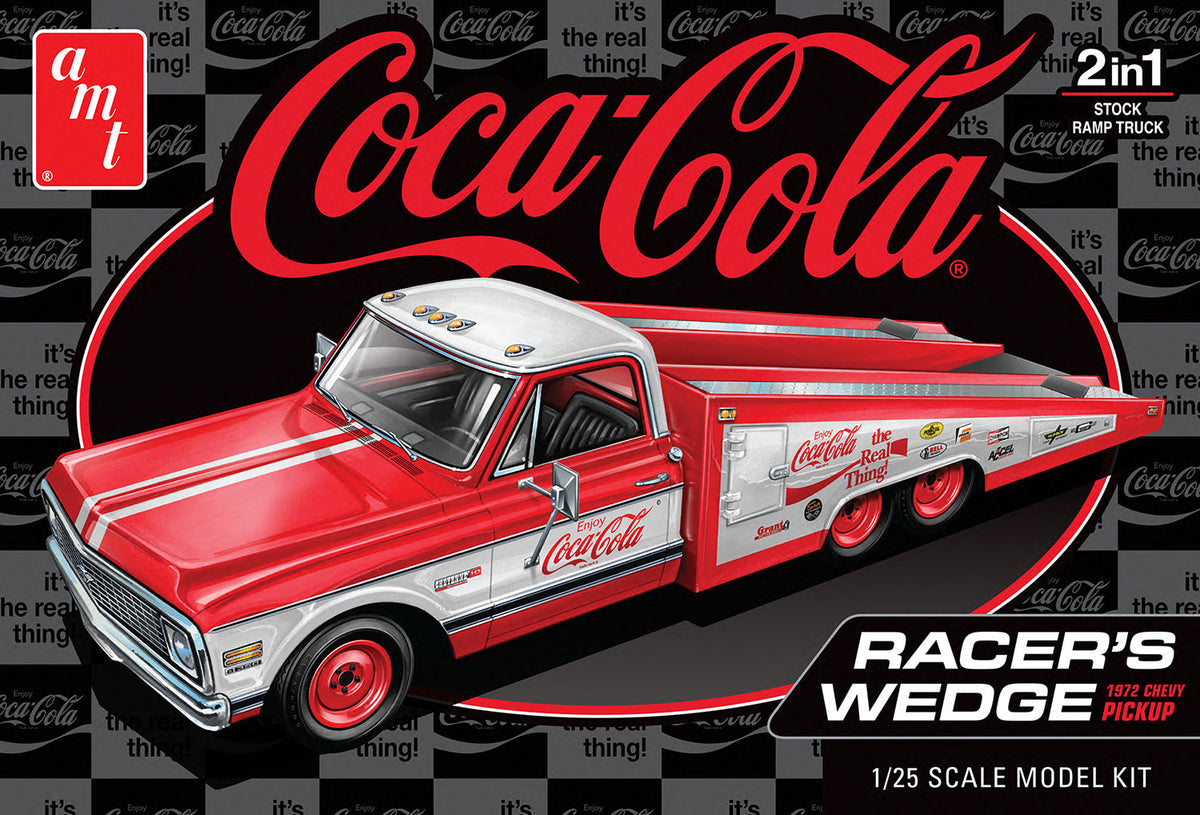 AMT 1/25 Coca-Cola 1972 Chevy Racer's Wedge Truck - Hobby Sense