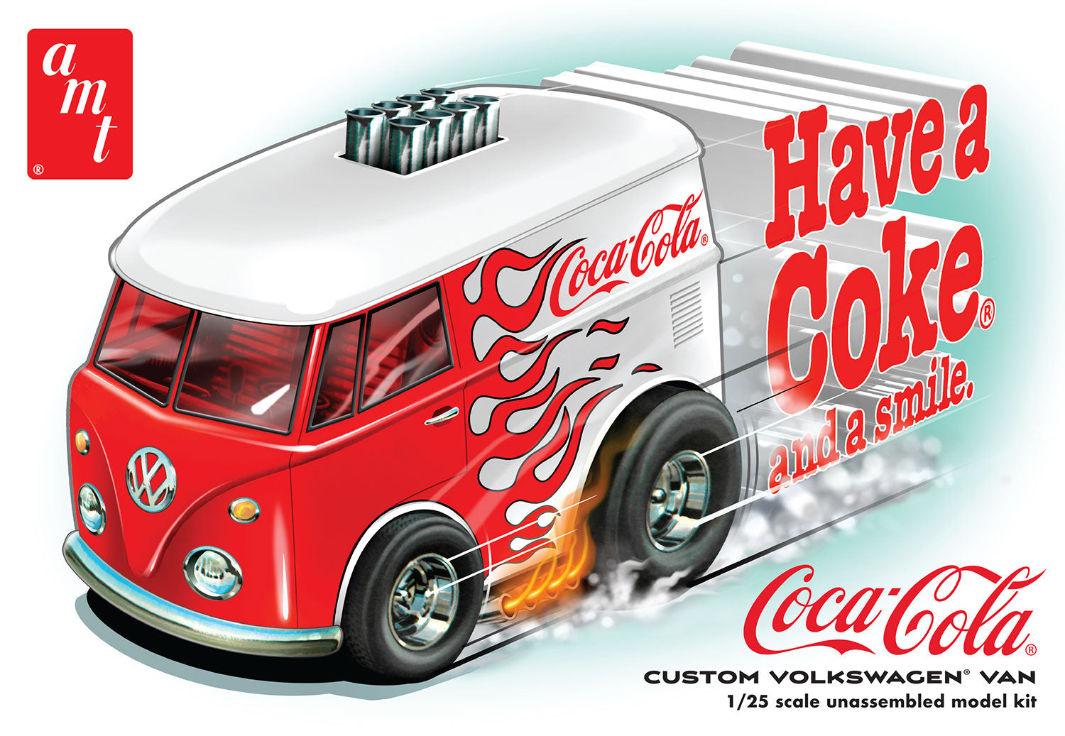 AMT 1/25 Volkswagen Van Show Rod Coca-Cola - Hobby Sense