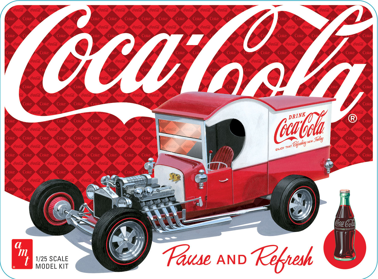 AMT 1/25 Pause and Refresh Coca-Cola Ford Model T