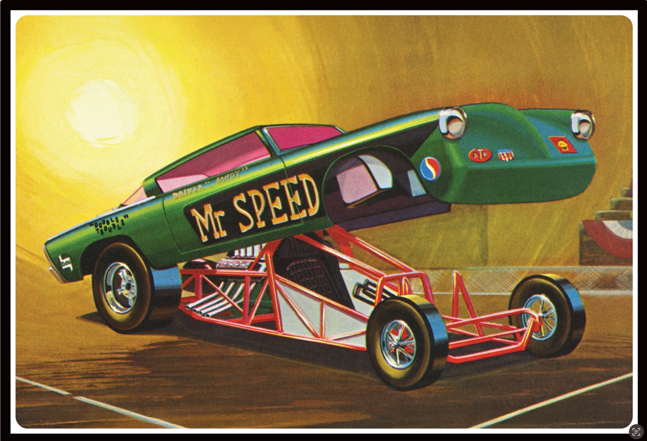 AMT 1/25 Mr. Speed 392 Supercharged 1953 Stude Drag Car