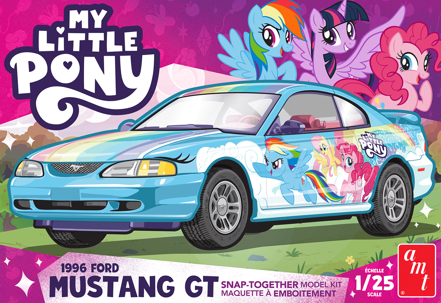 AMT 1/25 1996 Ford Mustang My Little Pony (Snap)