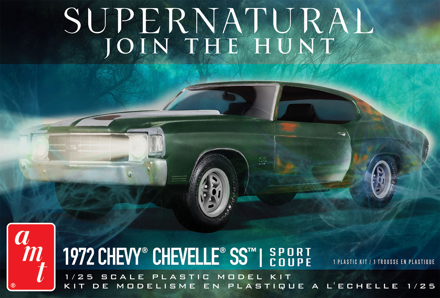 AMT 1/25 1972 Chevy Chevelle SS Supernatural, Join the Hunt