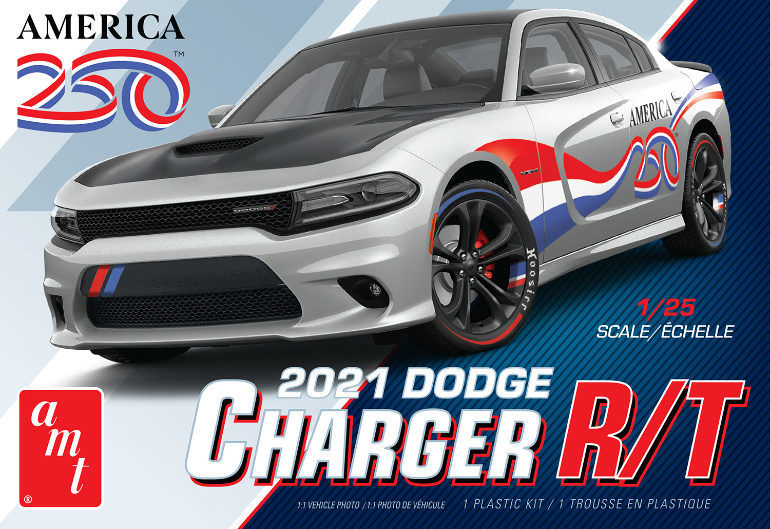 AMT 1/25 Dodge Charger R/T, America 250