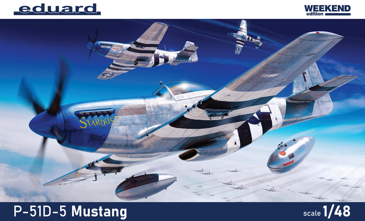 1/48 P51D-5 Mustang, Weekend Edition - Hobby Sense