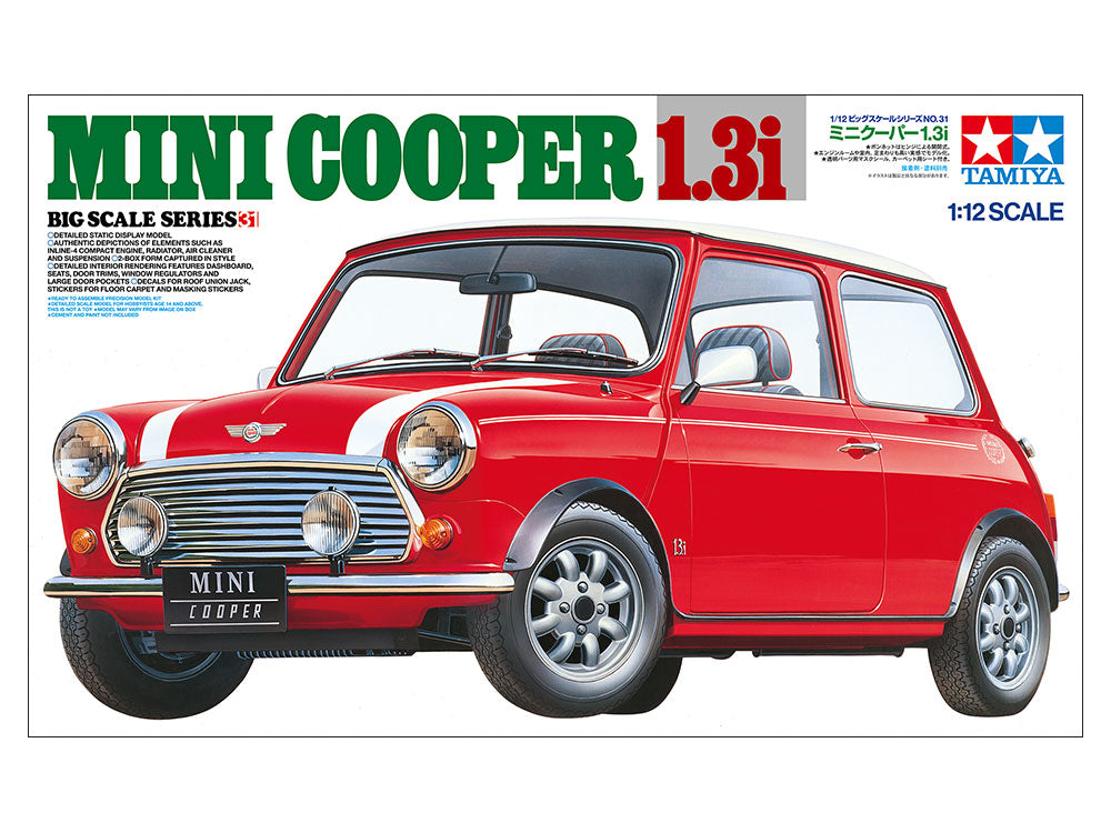 Tamiya 1/12 Mini Cooper 1.3i